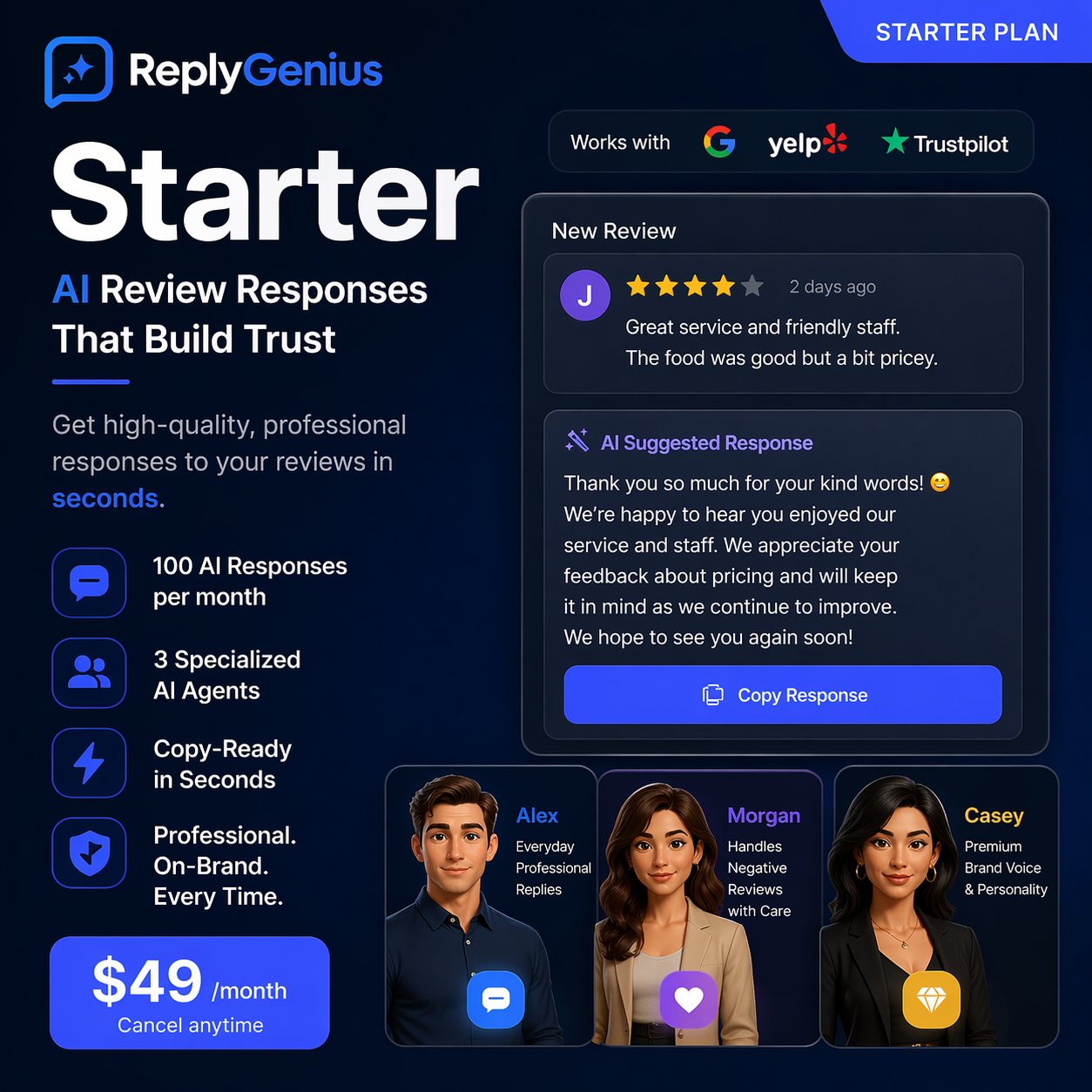 ReplyGenuis Starter